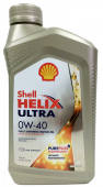 Масло Shell  0W40 SM/CF Helix Ultra 1л син.