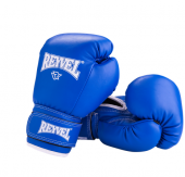 Перчатки боксерские  8oz синие к/з Reyvel RV-101