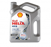 Масло Shell  5W30 A5/B5 Helix HX8, 4л син.