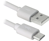 Кабель USB - microUSB белый 1,0м Hcjtwin