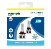 Лампы HB4 светодиодные Narva Range Perfomance 6500К 2шт.