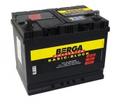 Аккумулятор  68Ач пр. Berga Basic Block 261х175х220 B01