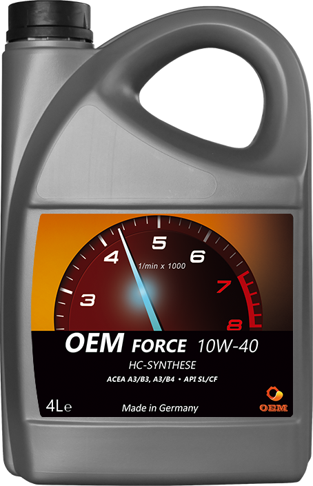 Масло OEM Force 10W40 SL/CF, 4л п/син.