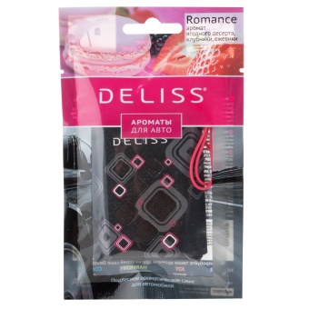 Ароматизатор подвесной Deliss (Romance)