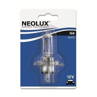 Лампа H4 стандарт  Neolux блистер