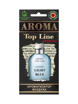 Ароматизатор подвесной жидкий Aroma Top Line "63" 6мл (Light Blue D&G)