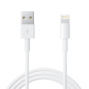 Кабель USB - Apple Lightning белый 3,0А 1,0м Earldom EC-131