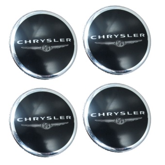 Наклейки на диски "Chrysler" (60мм) 4шт.