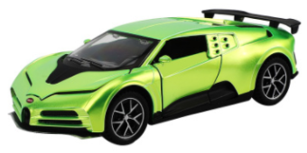 Модель Bugatti Centodieci М1:32 зеленая
