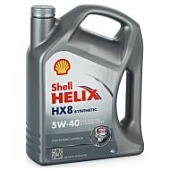 Масло Shell  5W40 SN/CF Helix HX8, 4л син.