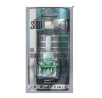 Картридж для освежителя воздуха SLMV-124 8мл (мохито)
