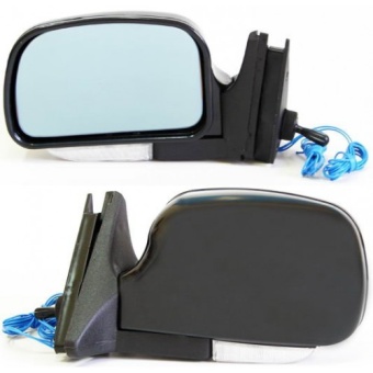 Зеркало боковое ВАЗ-2108-99, 13-15 тросовое антиблик с обогревом ЛТ (правое)