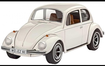 Модель VW Beetle М1:32 белая