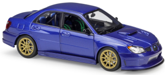 Модель Subaru Impreza M1:24 синяя