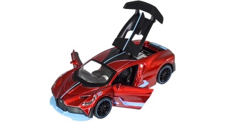 Модель Bugatti Divo М1:32 красная