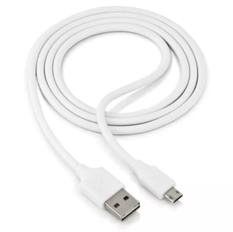 Кабель USB - microUSB белый 3,0А 1,0м Earldom EC-131