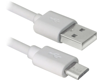 Кабель USB - microUSB белый 2,0м Hcjtwin