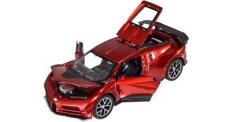 Модель Bugatti Centodieci М1:32 красная