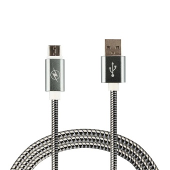 Кабель USB - type C серебристый 1,0м WIIIX CB520-UTC-10S