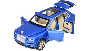 Модель Rolls Royce Cullinan М1:24 синяя