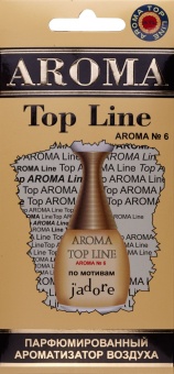 Ароматизатор подвесной жидкий Aroma Top Line  "6" 6мл (Jadore)