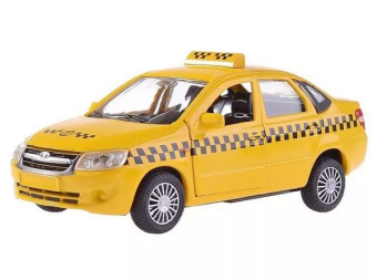 Модель Lada Granta М1:36 Такси