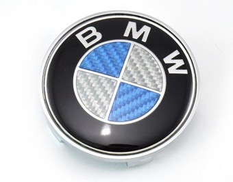 Колпачки ступицы с логотипом BMW 4шт. тип2