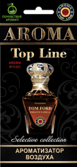 Ароматизатор подвесной Aroma Top Line "S21"  (Tom Ford Tobacco Vanilla)